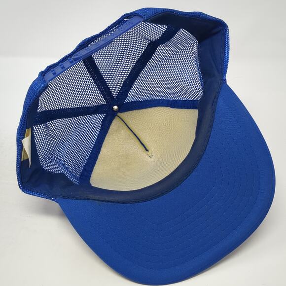 U.S. Air Force Snapback Trucker Hat Blue One Size Adjustable Mesh Back Mohr's - Picture 7 of 9